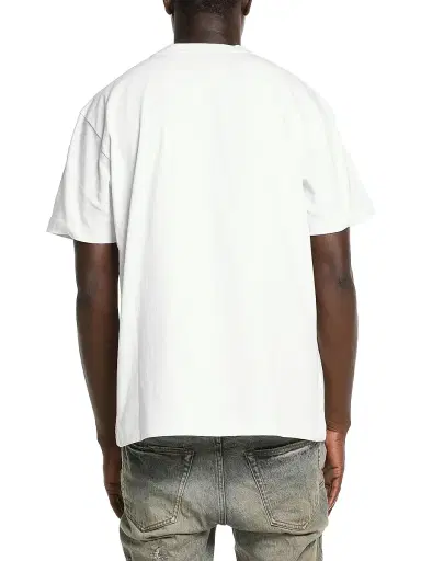 Purple Brand Men's Logo-Embroidered Cotton T-Shirt - White - Size XXL | Thumbnail 2 Purple Brand Men's Logo-Embroidered Cotton T-Shirt - White - Size XXL | Thumbnail 2