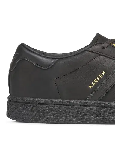 adidas Men's Willy Chavarria x Adidas Leather Dress Sneakers - Black | Thumbnail 6