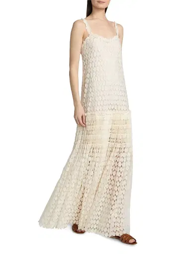 Ulla Johnson Women's Sigrid Cotton-Blend Lace Gown | Thumbnail 2 Ulla Johnson Women's Sigrid Cotton-Blend Lace Gown | Thumbnail 2