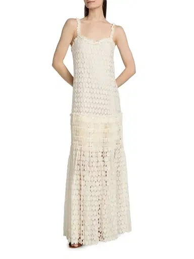 Ulla Johnson Women's Sigrid Cotton-Blend Lace Gown | Thumbnail 3 Ulla Johnson Women's Sigrid Cotton-Blend Lace Gown | Thumbnail 3