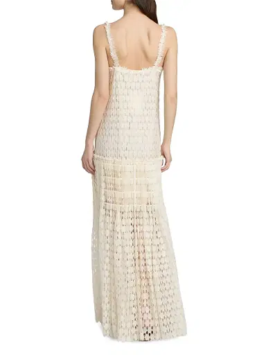Ulla Johnson Women's Sigrid Cotton-Blend Lace Gown | Thumbnail 5 Ulla Johnson Women's Sigrid Cotton-Blend Lace Gown | Thumbnail 5