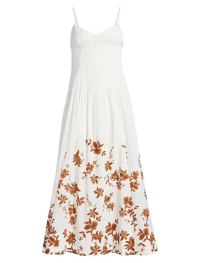 Hemant & Nandita Women's Floral Cotton Maxi Dress -