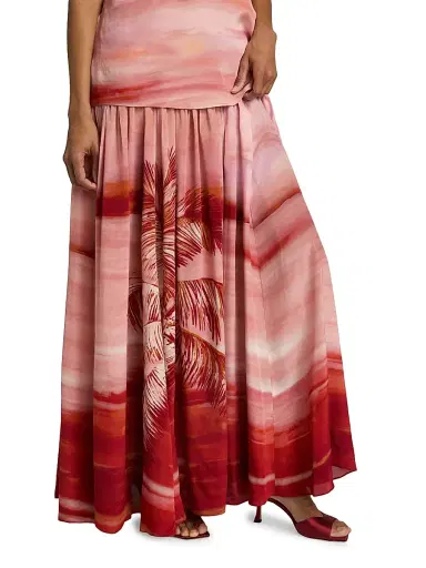 Hemant & Nandita Women's Asma Printed Sleeveless Maxi Dress | Thumbnail 6 Hemant & Nandita Women's Asma Printed Sleeveless Maxi Dress | Thumbnail 6