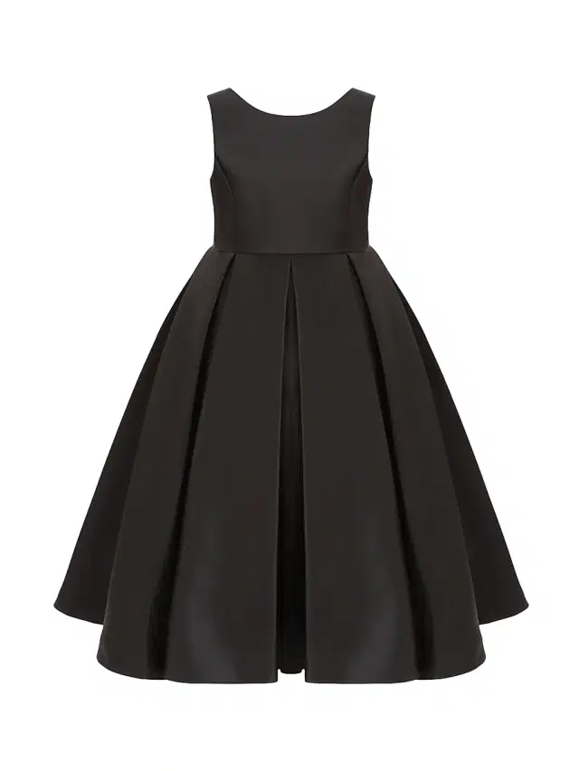 Tulleen Little Girl's & Girl's Redwooda Dress - Black