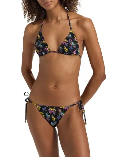 Dolce & Gabbana Women's Floral Bouquet Print String Bikini | Thumbnail 3 Dolce & Gabbana Women's Floral Bouquet Print String Bikini | Thumbnail 3