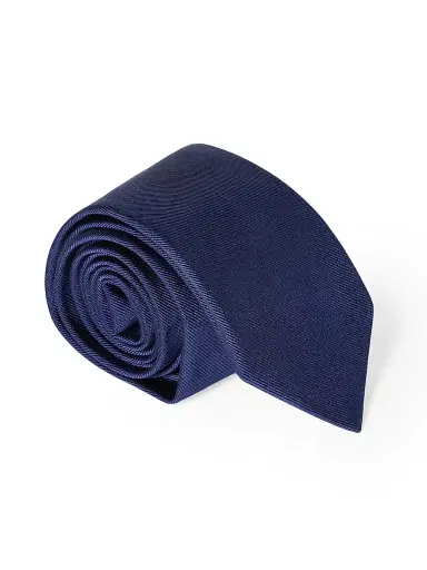 Brunello Cucinelli Men's Textured Silk Twill Tie - Blue | Thumbnail 3