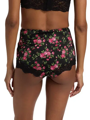 Dolce & Gabbana Women's Guaina Rose High-Rise Tap Panties - Mazzolini Rose - Size XL | Thumbnail 4 Dolce & Gabbana Women's Guaina Rose High-Rise Tap Panties - Mazzolini Rose - Size XL | Thumbnail 4