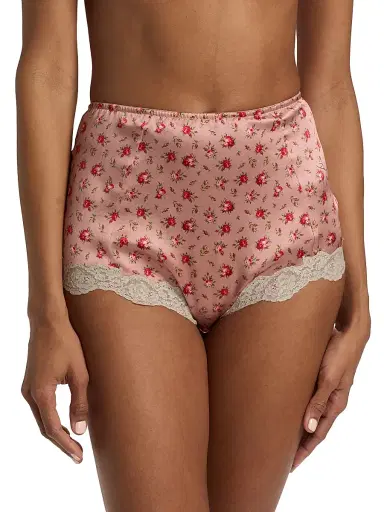 Dolce & Gabbana Women's Guaina Rose High-Rise Tap Panties - Roselline Rose - Size XL | Thumbnail 3 Dolce & Gabbana Women's Guaina Rose High-Rise Tap Panties - Roselline Rose - Size XL | Thumbnail 3