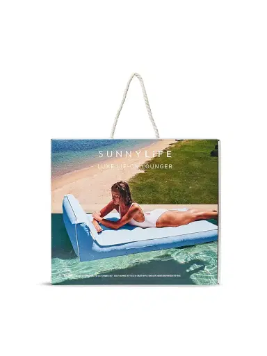 Sunnylife La Mer Med Luxe Lie-On Lounger | Thumbnail 3