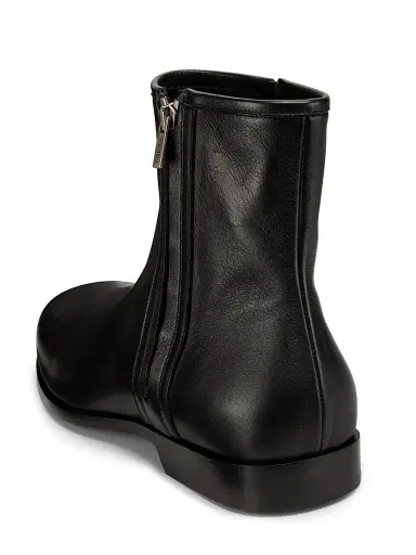 Loewe Men's Zip Leather Booties - Black | Thumbnail 3 Loewe Men's Zip Leather Booties - Black | Thumbnail 3