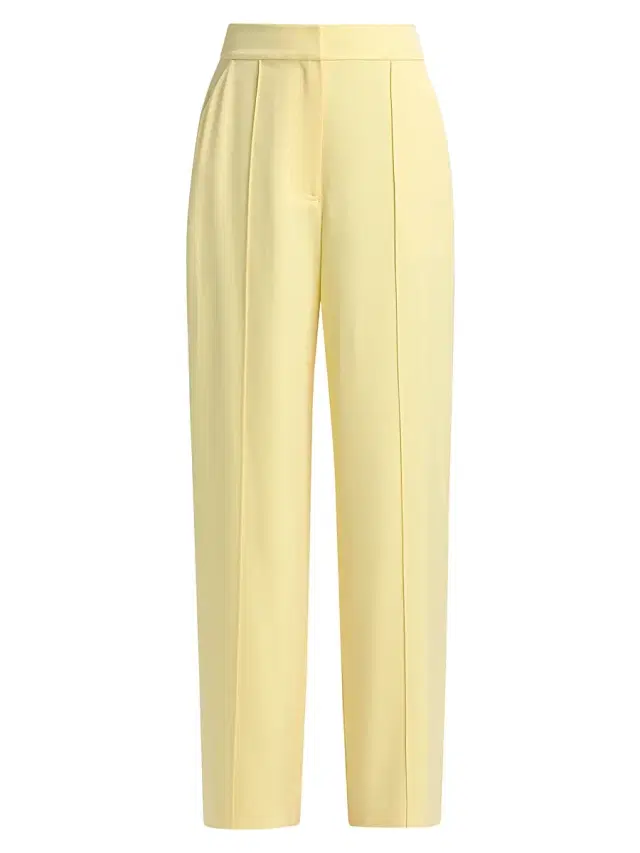 SIMKHAI Women's Kyra Wide-Leg Pants - Buttercream
