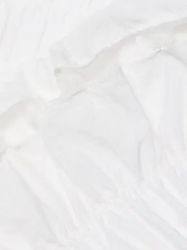 Cinq à Sept Women's Evalina Gathered Ruffle Crop Top | Thumbnail 7