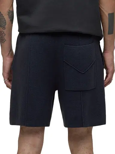 Hudson Jeans Men's Double Knit Pintuck Drawstring Shorts - Fleet - Size Small | Thumbnail 6