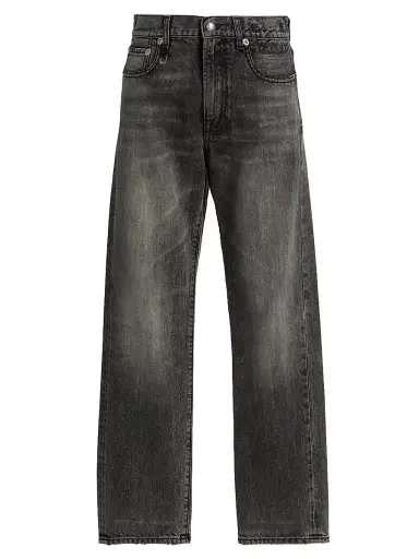 R13 Women's Romeo Cotton Straight Jeans - Polaris Black | Thumbnail 1 R13 Women's Romeo Cotton Straight Jeans - Polaris Black | Thumbnail 1