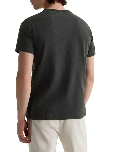 AG Jeans Men's Nick Pocket Crewneck T-Shirt - Heritage Black | Thumbnail 6