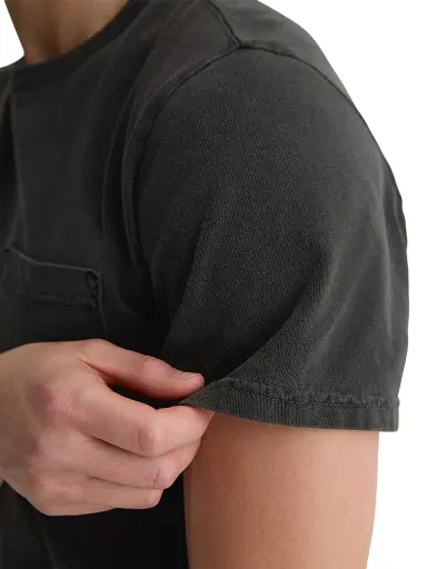 AG Jeans Men's Nick Pocket Crewneck T-Shirt - Heritage Black | Thumbnail 8