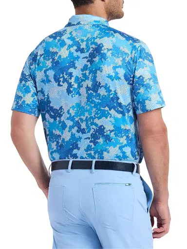 Robert Graham Men's Parkston Camouflage Polo Shirt - Light Blue | Thumbnail 5 Robert Graham Men's Parkston Camouflage Polo Shirt - Light Blue | Thumbnail 5