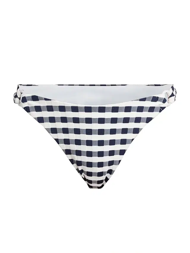 Women's Cottage Gingham Bikini Bottom - Navy