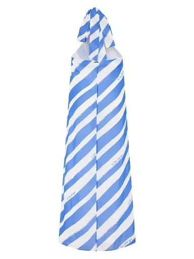 Milly Women's Ava Striped Maxi Dress - Blue | Thumbnail 2