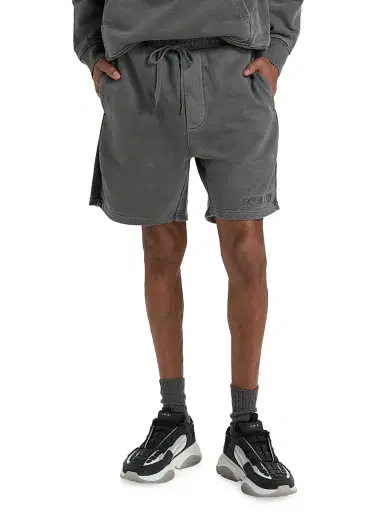 Ksubi Men's Revamp Cotton Track Shorts - Charcoal - Size XXL | Thumbnail 3