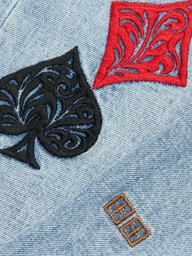 Ksubi Men's Chitch Duke Card-Motif Jeans - Denim - Size 38 | Thumbnail 7 Ksubi Men's Chitch Duke Card-Motif Jeans - Denim - Size 38 | Thumbnail 7