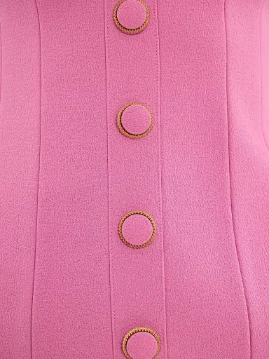 Rebecca Vallance Women's Muriel Buttoned Minidress - Pink - Size 12 | Thumbnail 4 Rebecca Vallance Women's Muriel Buttoned Minidress - Pink - Size 12 | Thumbnail 4