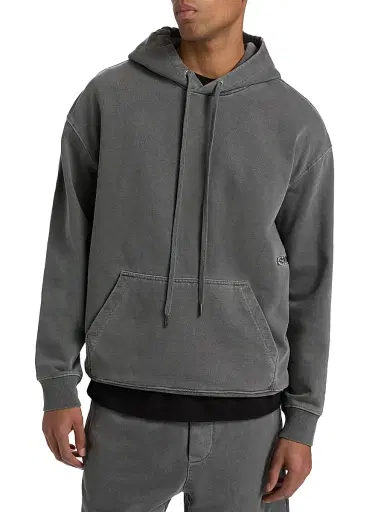 Ksubi Men's 4x4 Biggie Revamp Cotton Hoodie - Charcoal - Size XL | Thumbnail 3 Ksubi Men's 4x4 Biggie Revamp Cotton Hoodie - Charcoal - Size XL | Thumbnail 3