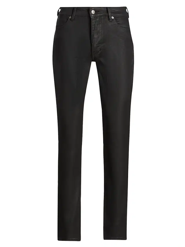 Men's Van Winkle Main Stage Patch-Flap Jeans - Black