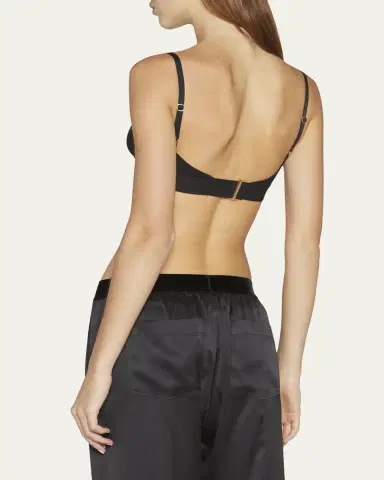 Tom Ford Contrast Logo-Band Bra | Thumbnail 3
