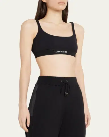 Tom Ford Logo Band Jersey Bralette | Thumbnail 4