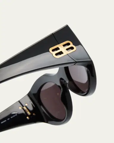 Balenciaga Oversized Cat Eye Sunglasses | Thumbnail 4