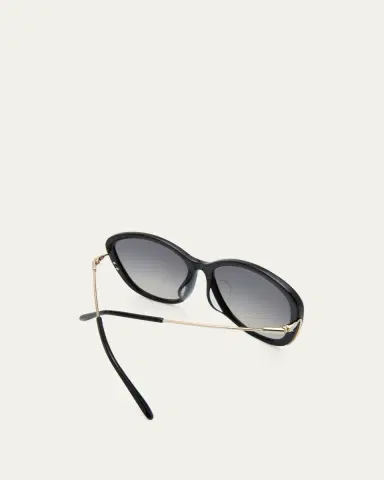 Chloé Gradient Round Acetate Sunglasses | Thumbnail 10 Chloé Gradient Round Acetate Sunglasses | Thumbnail 10
