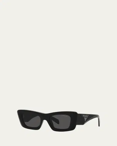 Prada Rectangular Marble Acetate Cat-Eye Sunglasses | Thumbnail 2 Prada Rectangular Marble Acetate Cat-Eye Sunglasses | Thumbnail 2