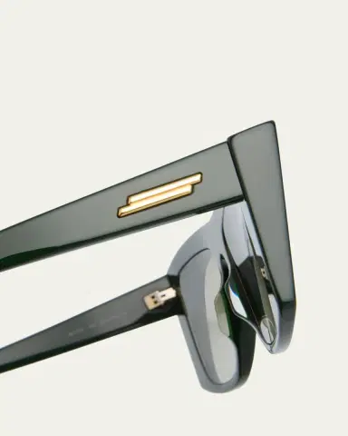 Bottega Veneta Beveled Acetate Rectangle Sunglasses | Thumbnail 4 Bottega Veneta Beveled Acetate Rectangle Sunglasses | Thumbnail 4