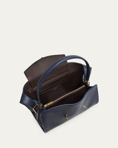 Ferragamo Hug Small Leather Top Handle Bag | Thumbnail 4 Ferragamo Hug Small Leather Top Handle Bag | Thumbnail 4