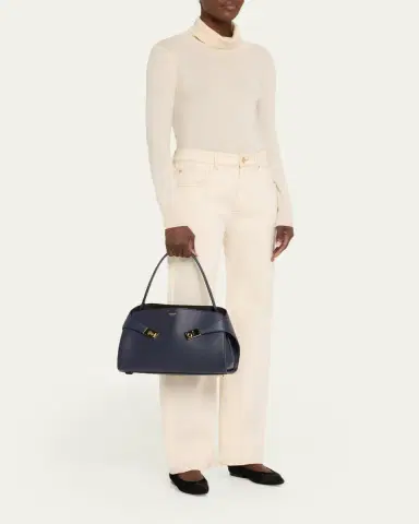 Ferragamo Hug Small Leather Top Handle Bag | Thumbnail 5 Ferragamo Hug Small Leather Top Handle Bag | Thumbnail 5