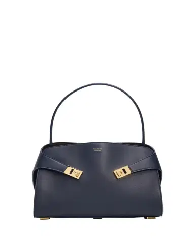 Ferragamo Hug Small Leather Top Handle Bag | Thumbnail 1 Ferragamo Hug Small Leather Top Handle Bag | Thumbnail 1