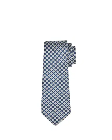 Giorgio Armani Men's Diamond-Print Silk Tie | Thumbnail 1