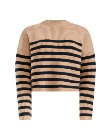 Altuzarra Tate Striped Wool-Cashmere Crewneck Sweater | Thumbnail 1 Altuzarra Tate Striped Wool-Cashmere Crewneck Sweater | Thumbnail 1