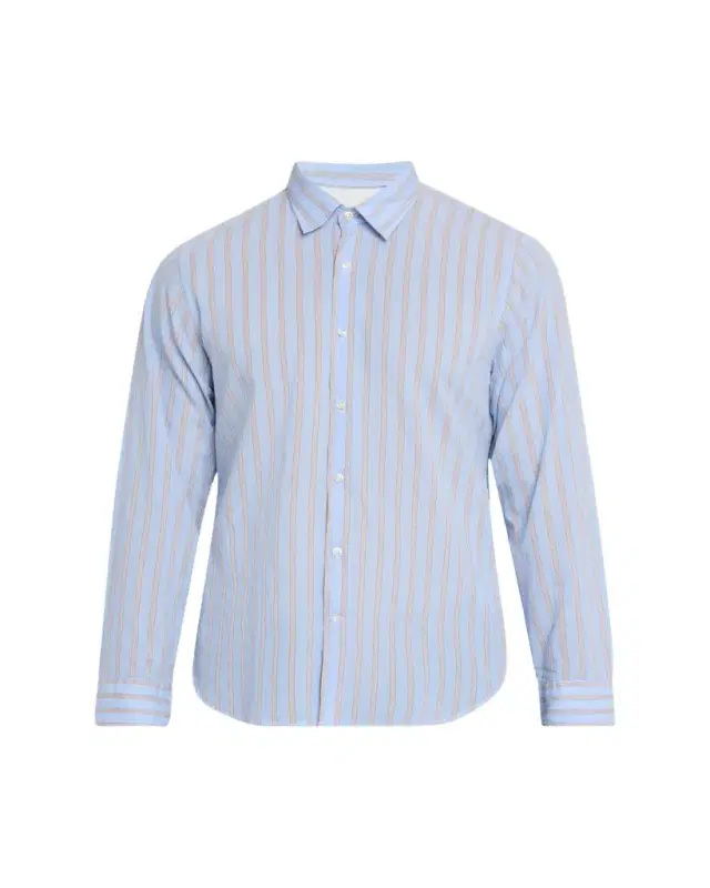 Men's Giacomo Stripe Poplin Button-Down Shirt