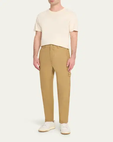 Stone Island Ghost Cotton Mid-Rise Straight-Leg Pants | Thumbnail 2