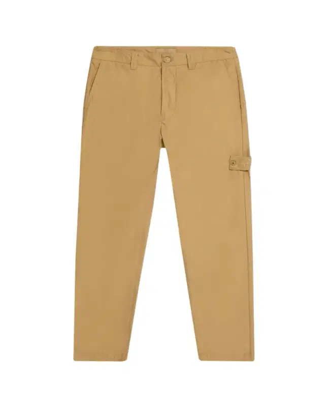 Ghost Cotton Mid-Rise Straight-Leg Pants