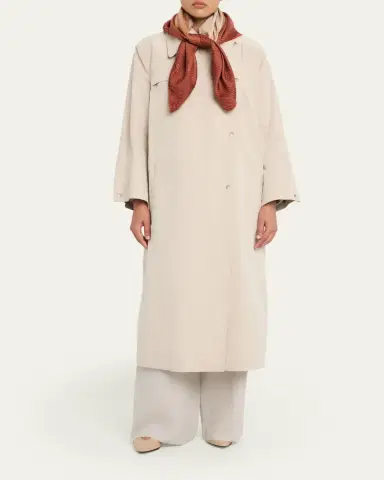 Giorgio Armani Pleated Ombre Silk Stole, 35.4" | Thumbnail 2 Giorgio Armani Pleated Ombre Silk Stole, 35.4" | Thumbnail 2