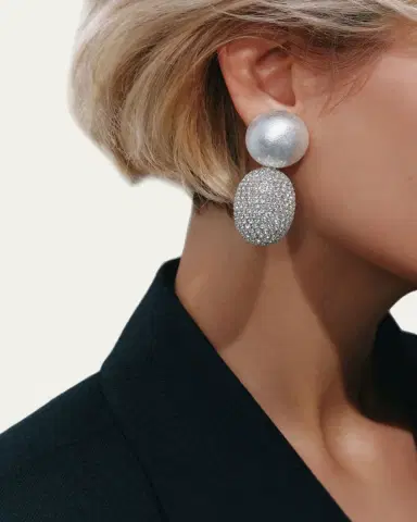 Saulé Selena Clip-On Earrings in | Thumbnail 3 Saulé Selena Clip-On Earrings in | Thumbnail 3