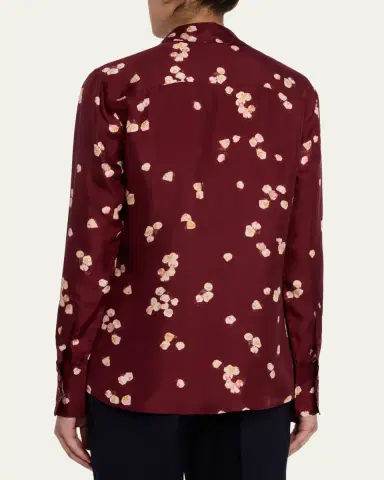 Altuzarra Chika Printed Silk Top | Thumbnail 3