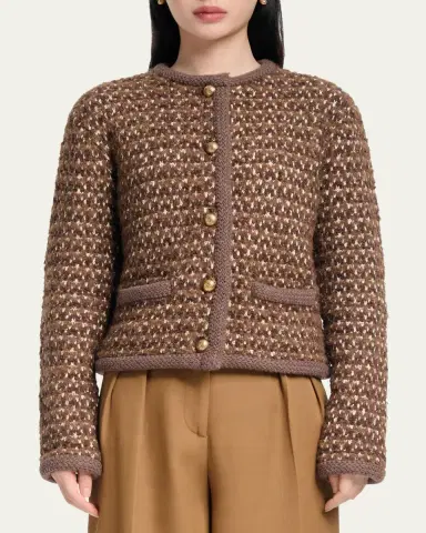 Altuzarra Conroy Tweed Jacket | Thumbnail 4 Altuzarra Conroy Tweed Jacket | Thumbnail 4