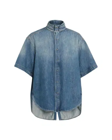 DARKPARK Roberta Short-Sleeve Denim Shirt | Thumbnail 1
