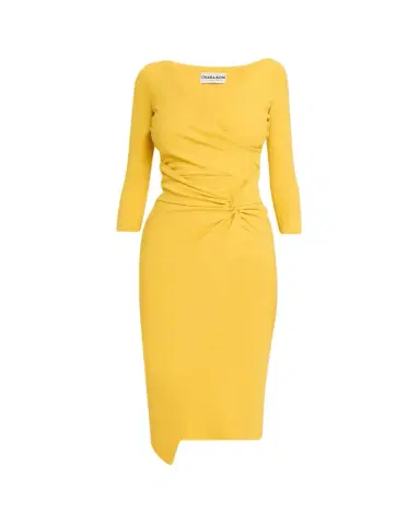 Chiara Boni La Petite Robe Axas Side-Twist Bodycon Dress | Thumbnail 1 Chiara Boni La Petite Robe Axas Side-Twist Bodycon Dress | Thumbnail 1