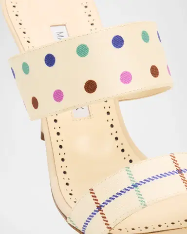 Manolo Blahnik 90mm Ralotapla Silk Twill Sandals | Thumbnail 9 Manolo Blahnik 90mm Ralotapla Silk Twill Sandals | Thumbnail 9