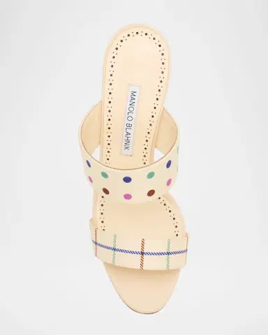 Manolo Blahnik 90mm Ralotapla Silk Twill Sandals | Thumbnail 10 Manolo Blahnik 90mm Ralotapla Silk Twill Sandals | Thumbnail 10